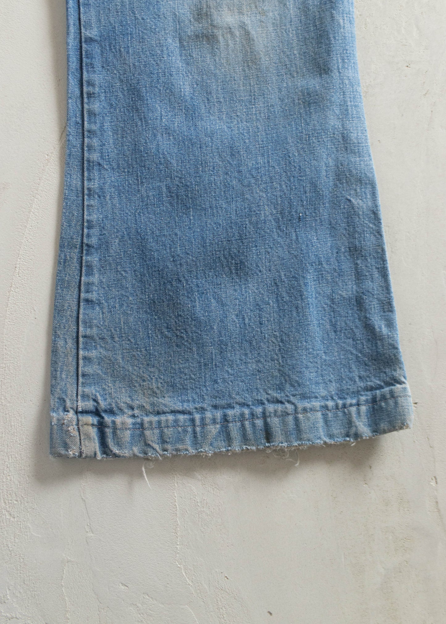 Vintage 1970s Live INS Lightwash Flare Jeans Size Women's 24