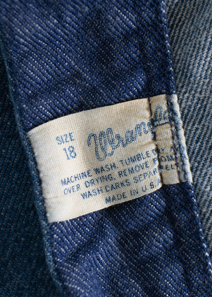 Vintage 1970s Wrangler Midwash Flare Jeans Size Women's 27 Men's 30