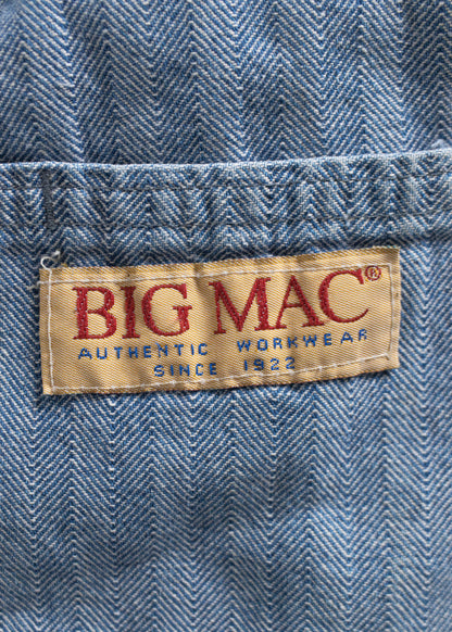 Vintage 1970s Big Mac by JC Penney Herringbone Twill Coverall Size L/XL