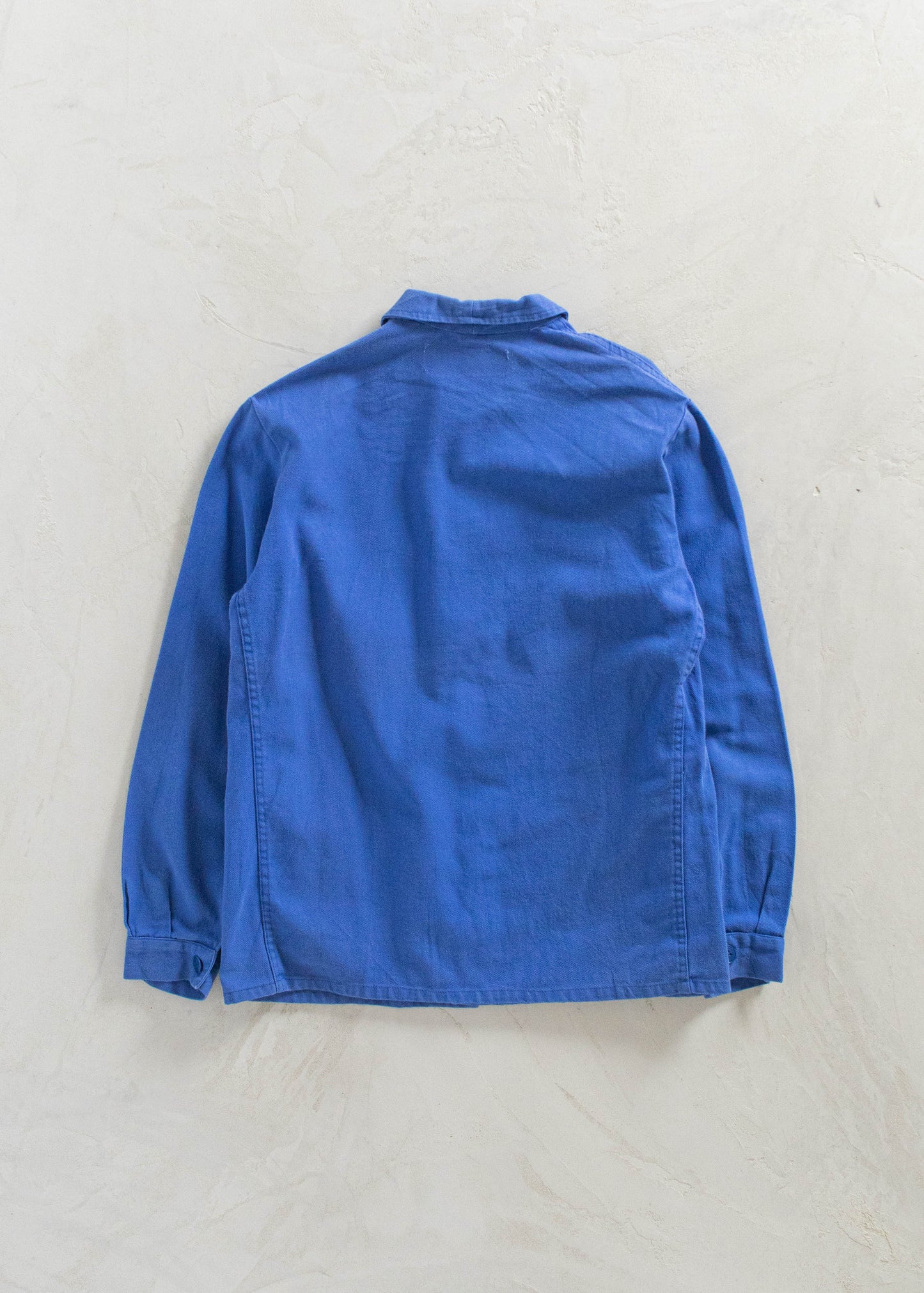 Vintage 1980s Bleu de Travail Workwear Chore Jacket Size S/M