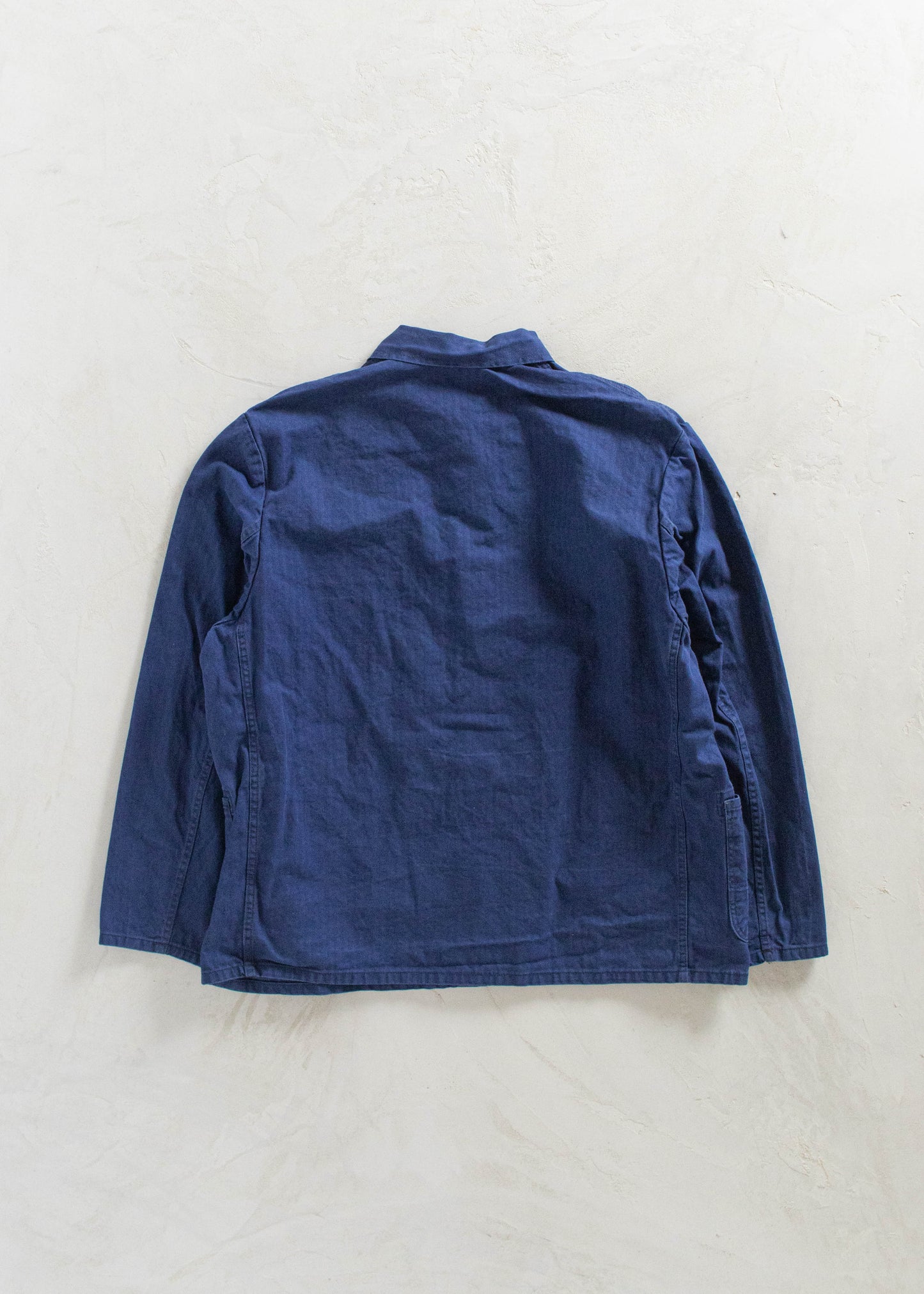 Vintage 1980s Bleu de Travail Workwear Chore Jacket Size L/XL