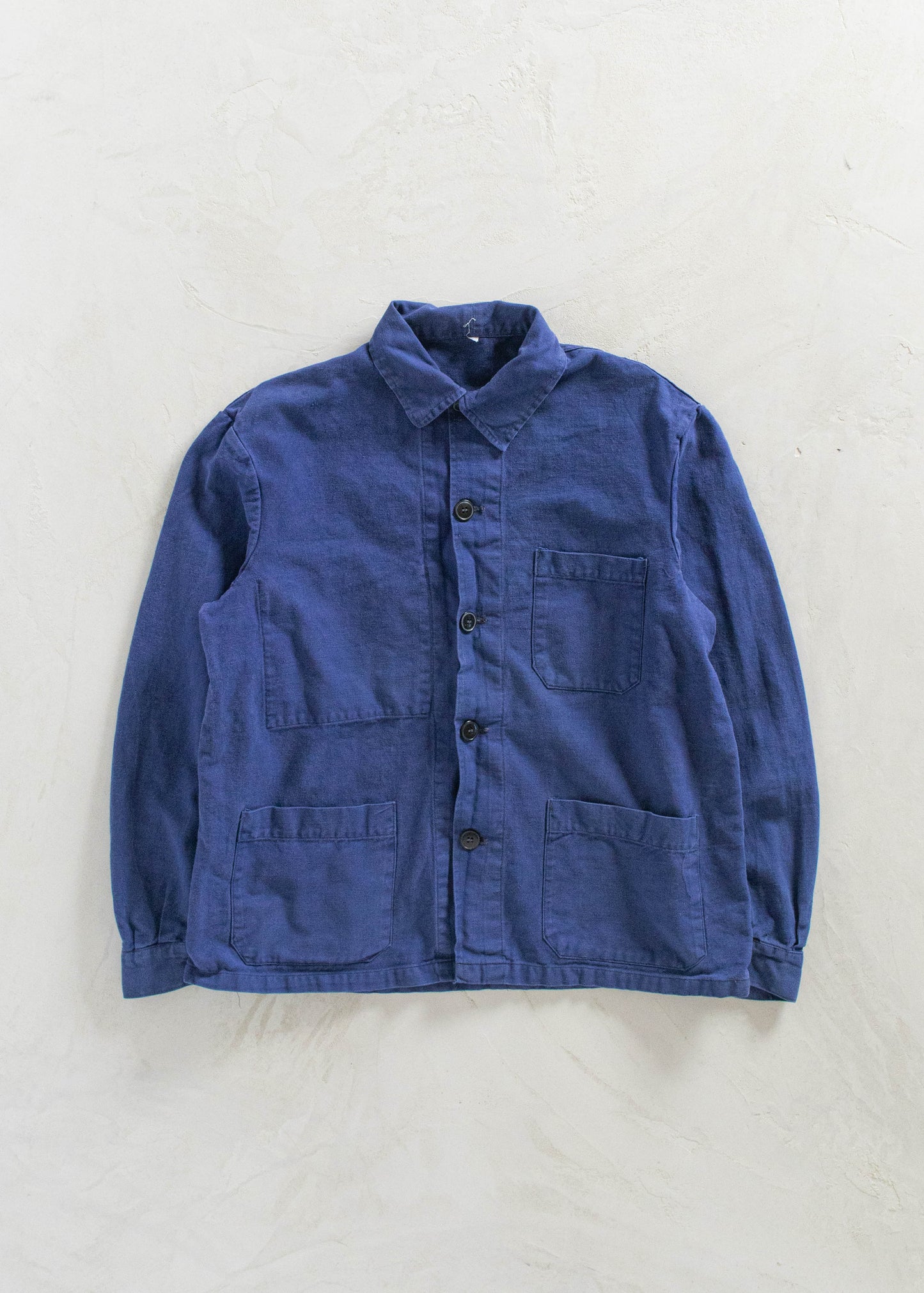 Vintage 1980s Bleu de Travail Workwear Chore Jacket Size M/L