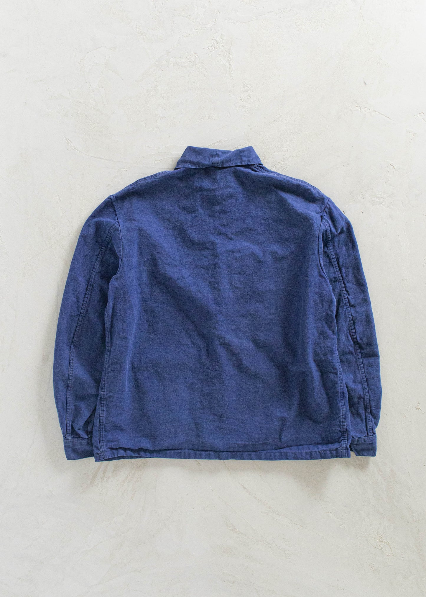 Vintage 1980s Bleu de Travail Workwear Chore Jacket Size M/L