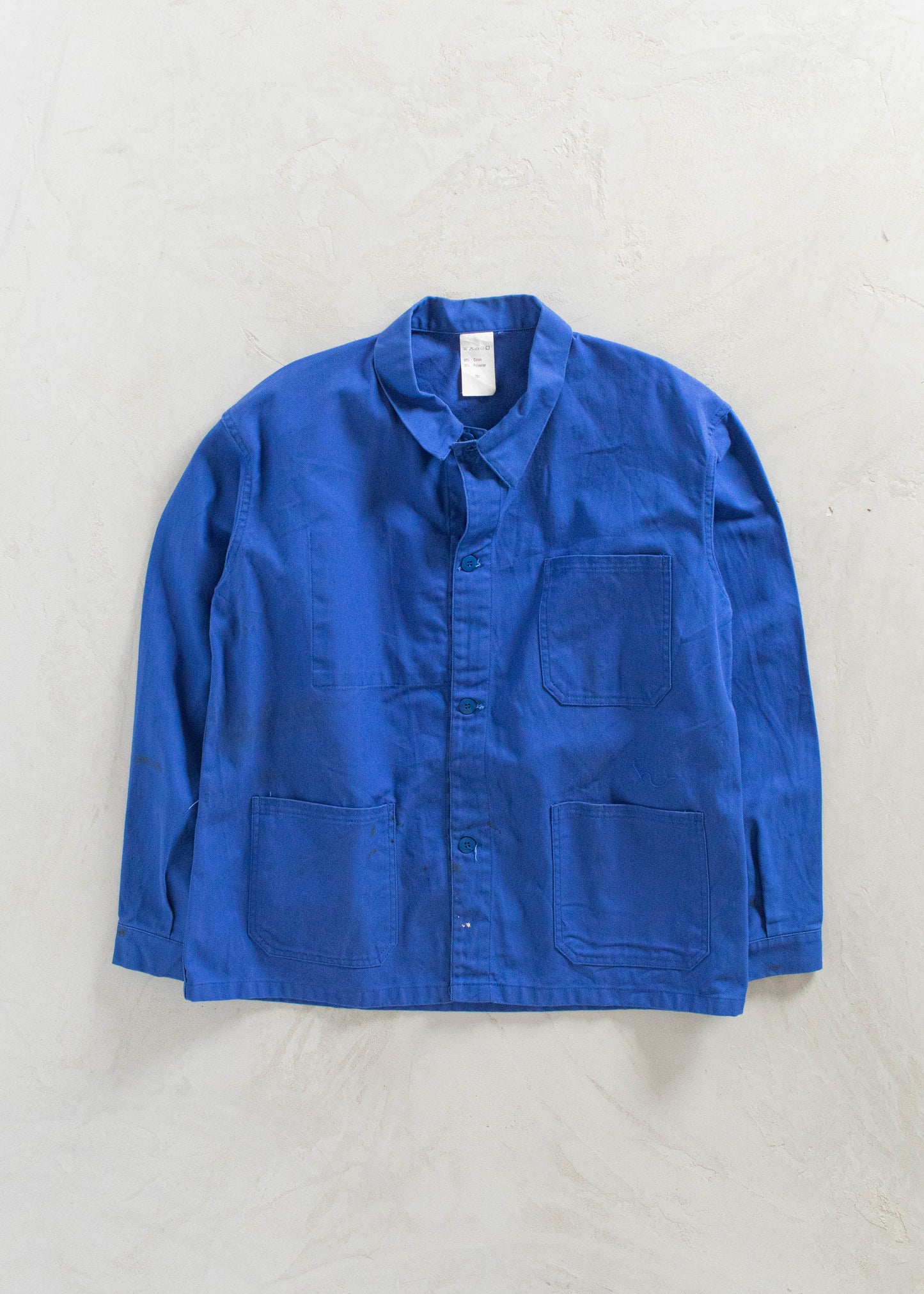 Vintage 1980s Bleu de Travail Workwear Chore Jacket Size L/XL