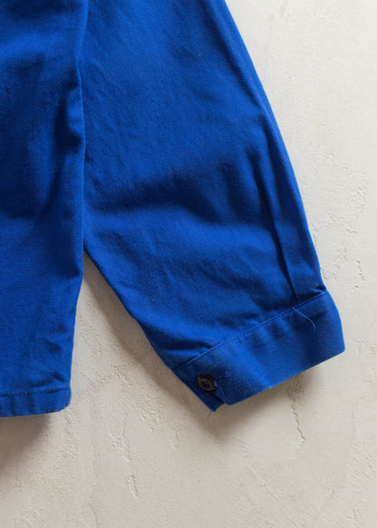 Vintage 1980s Bleu de Travail Workwear Chore Jacket Size XL/2XL