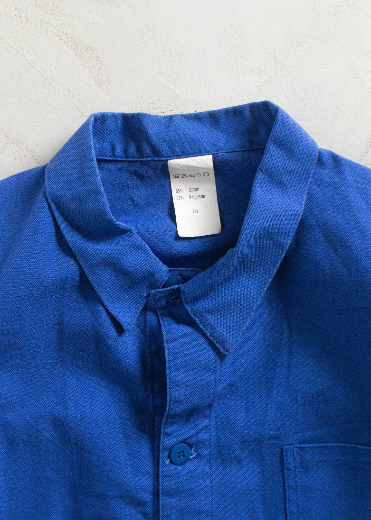 Vintage 1980s Bleu de Travail Workwear Chore Jacket Size L/XL