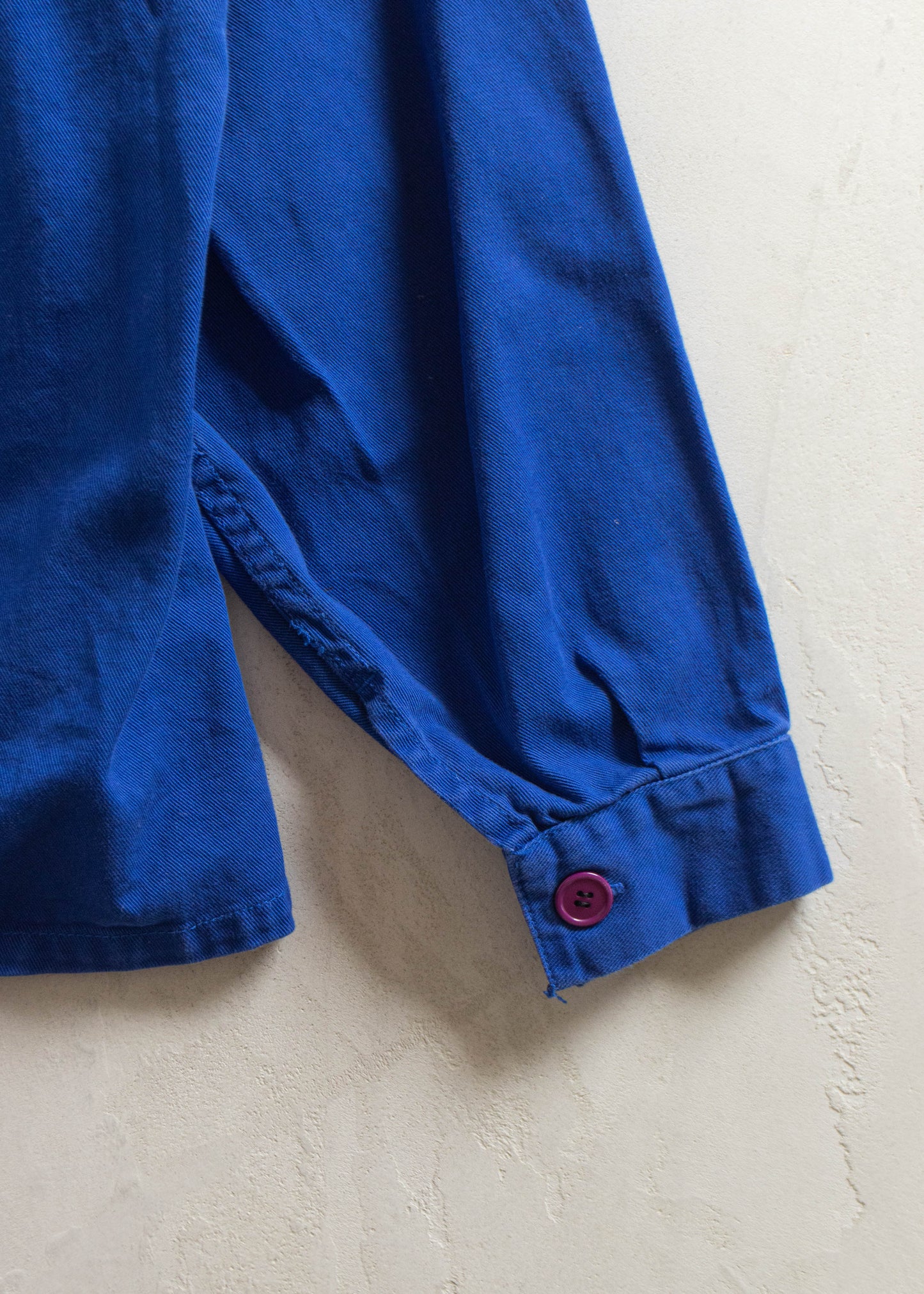 Vintage 1980s Bleu de Travail Workwear Chore Jacket Size L/XL