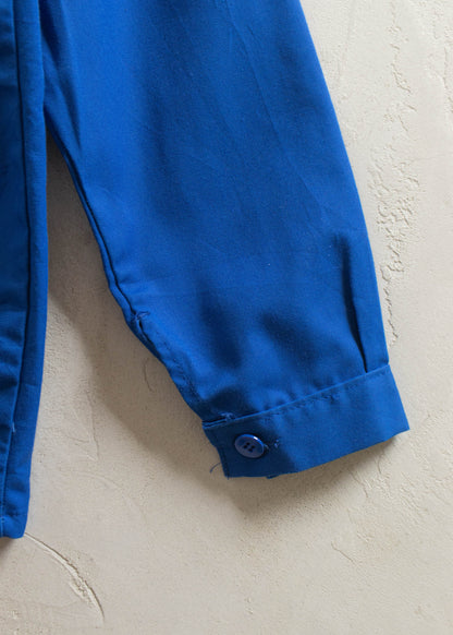 Vintage 1980s Bleu de Travail Workwear Chore Jacket M/L