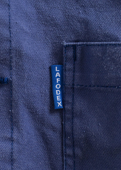 Vintage 1980s Lafodex Bleu de Travail Workwear Chore Jacket Size L/XL