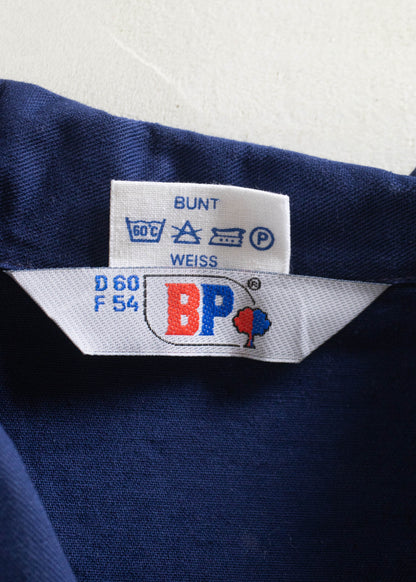 Vintage 1980s BP Bleu de Travail Workwear Chore Jacket Size XL/2XL