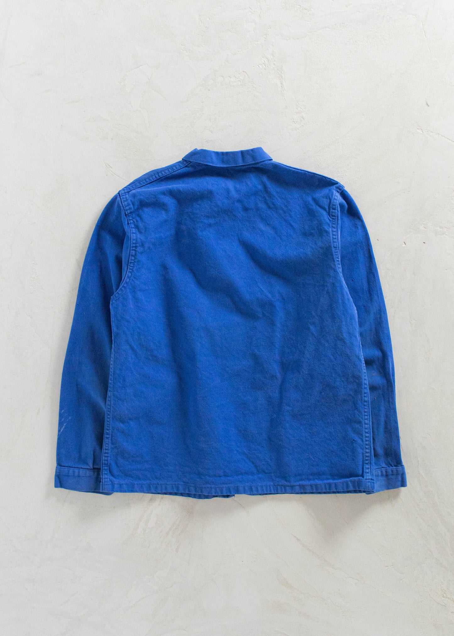 Vintage 1980s HVS Bleu de Travail Workwear Chore Jacket Size M/L