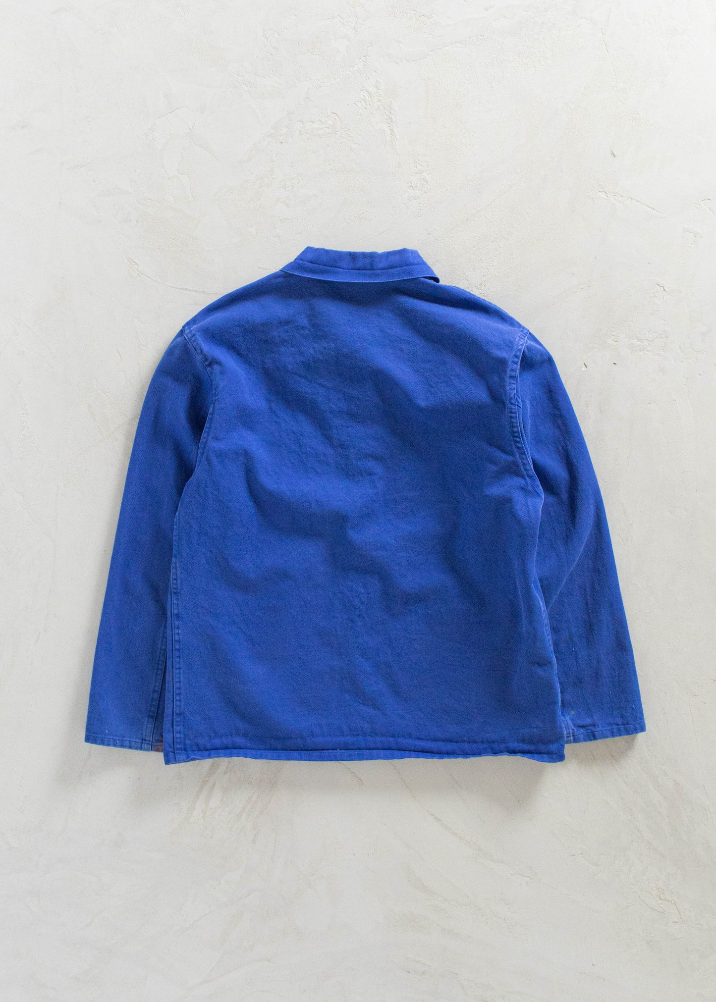 Vintage 1980s Bleu de Travail Workwear Chore Jacket Size M/L