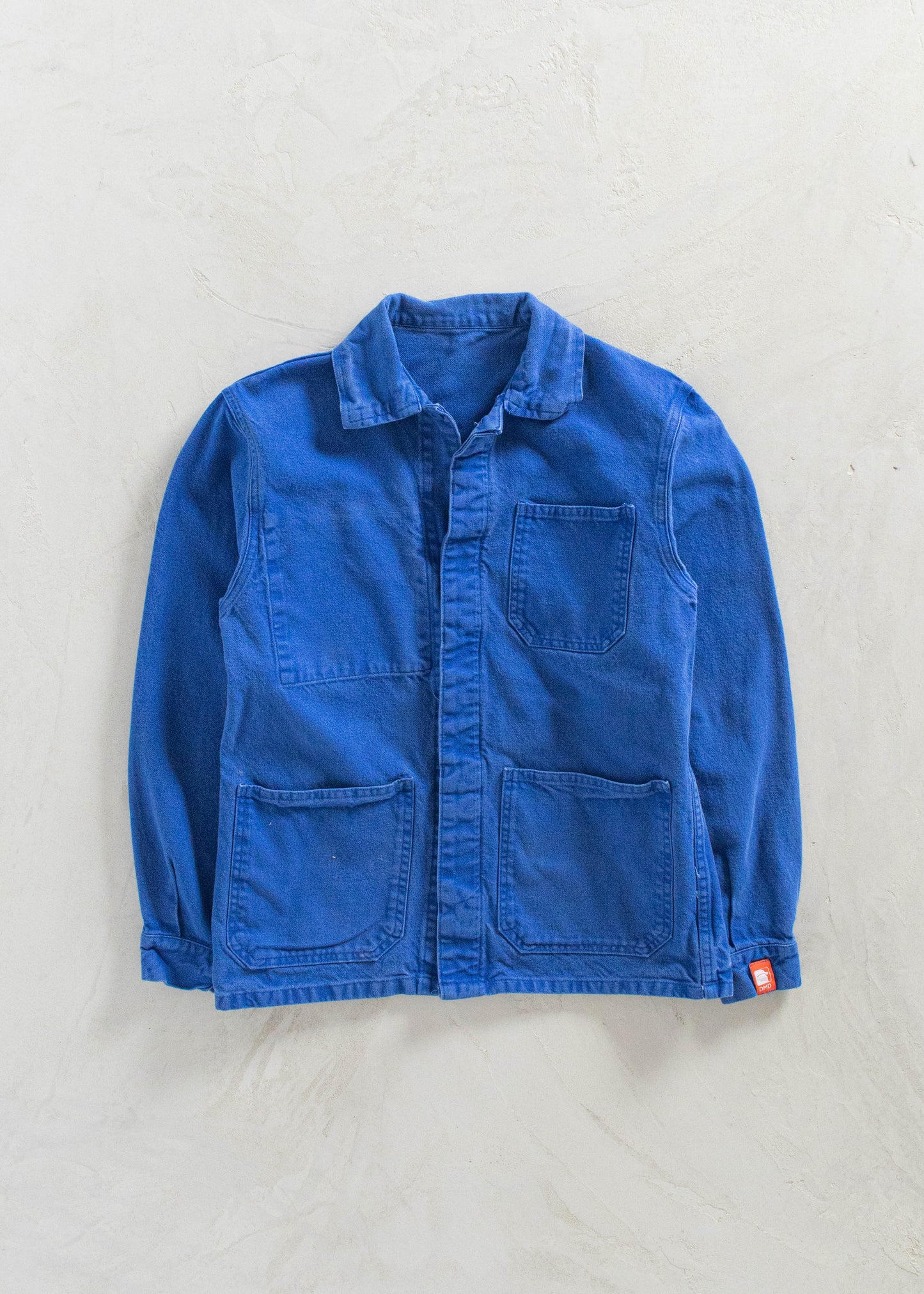 Vintage 1980s Bleu de Travail Workwear Chore Jacket Size XS/S