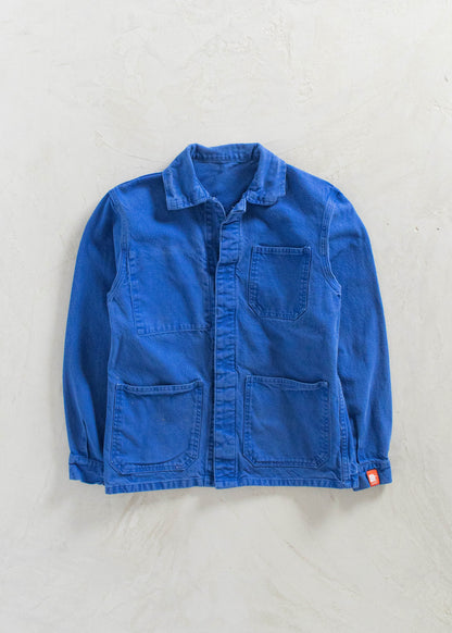 Vintage 1980s Bleu de Travail Workwear Chore Jacket Size XS/S