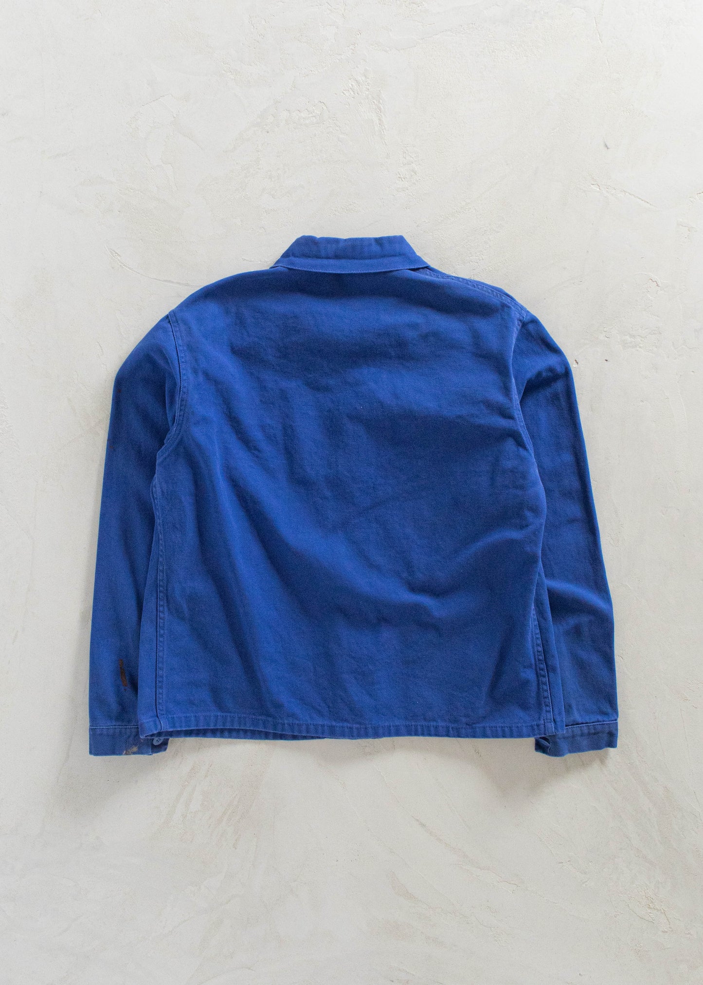 Vintage Mercure 1980s Bleu de Travail Workwear Chore Jacket Size M/L