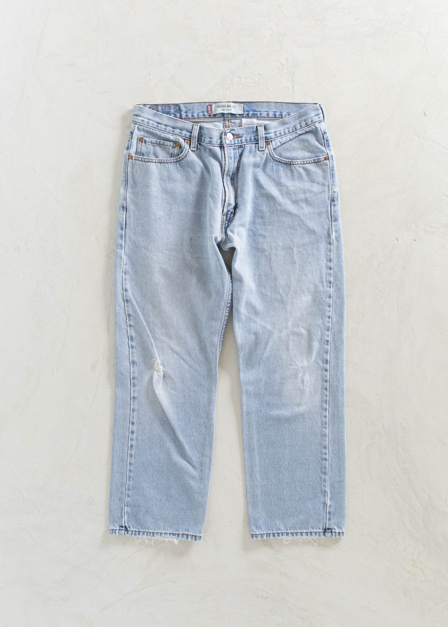 Levi's 505 Lightwash Jeans Size Women's 32 Men's 34