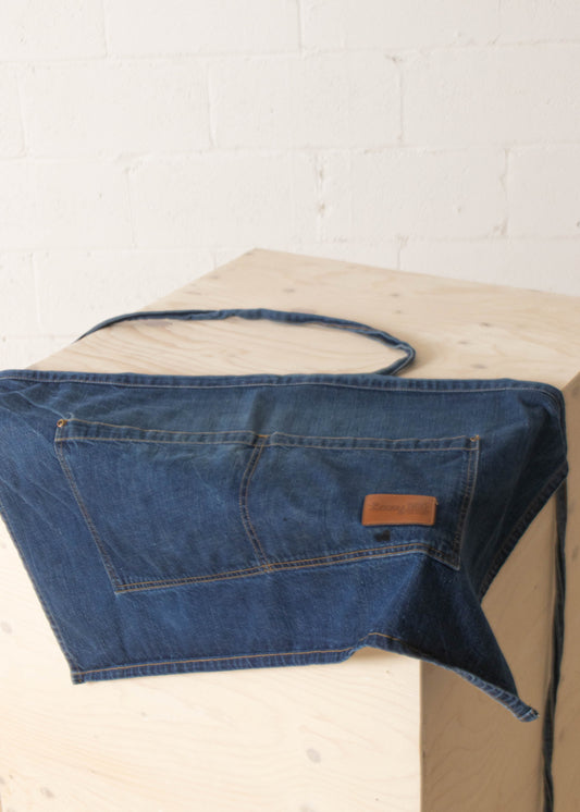 Vintage 1980s Lazy Dog Denim Workshop Apron