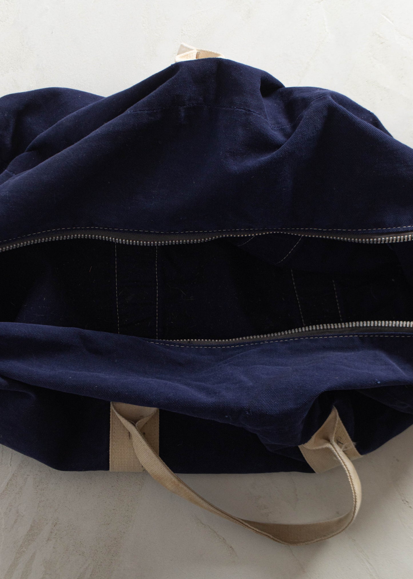 Vintage 1960s Canvas Duffle Bag