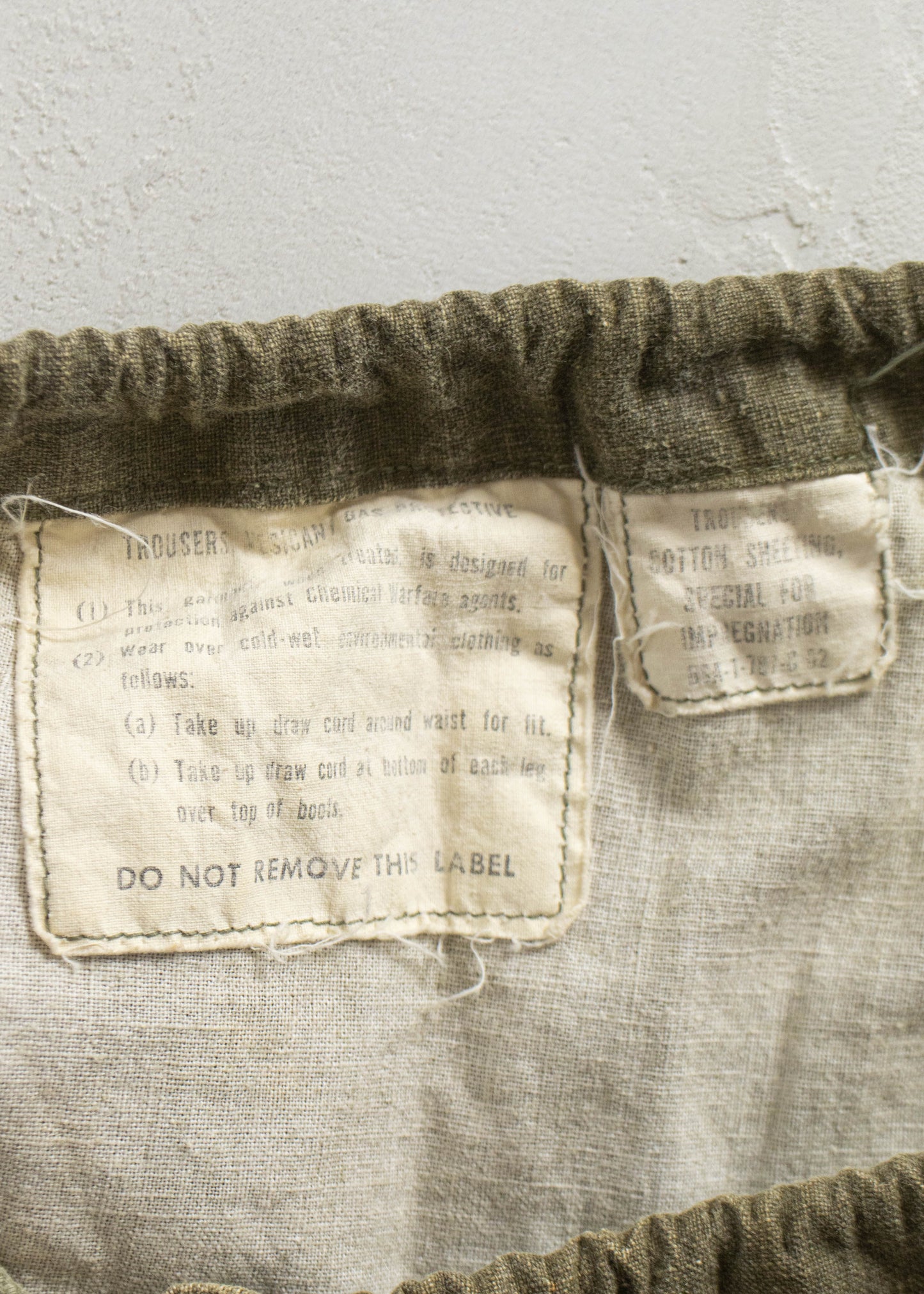 Vintage 1980s Military Canvas Laundry Bag