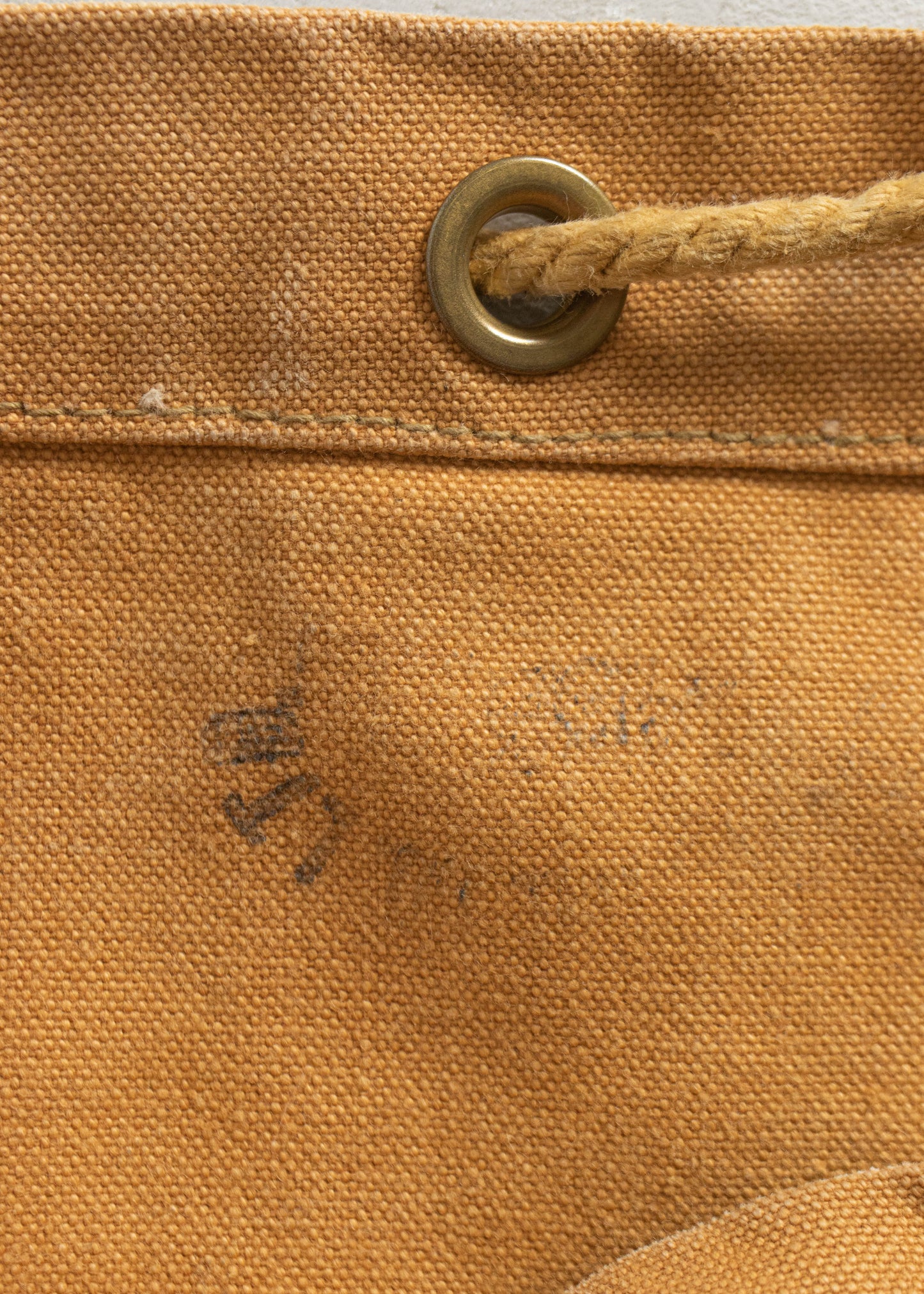 Vintage 1980s Canvas Duffle Bag