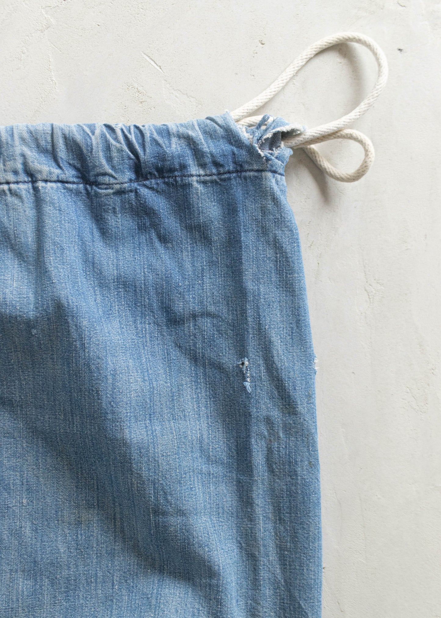 Vintage 1940s Selvedge Denim Laundry Bag