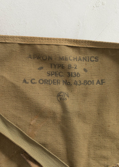 Vintage 1940s WWII Type B2 Mechanic Apron