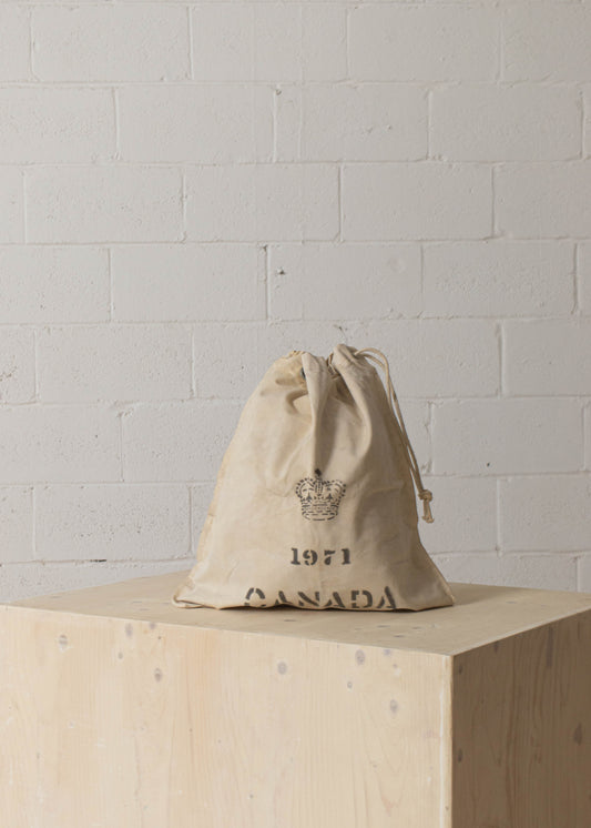 Vintage 1970s Canada Bank Bag