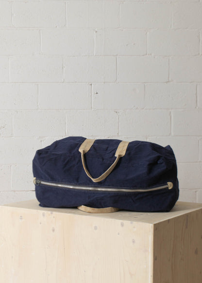 Vintage 1960s Canvas Duffle Bag