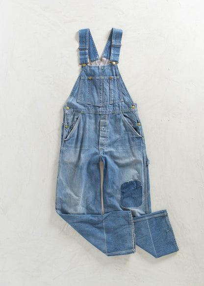 Vintage 1940s Union Made OshKosh Low Back Overalls Size XS/S