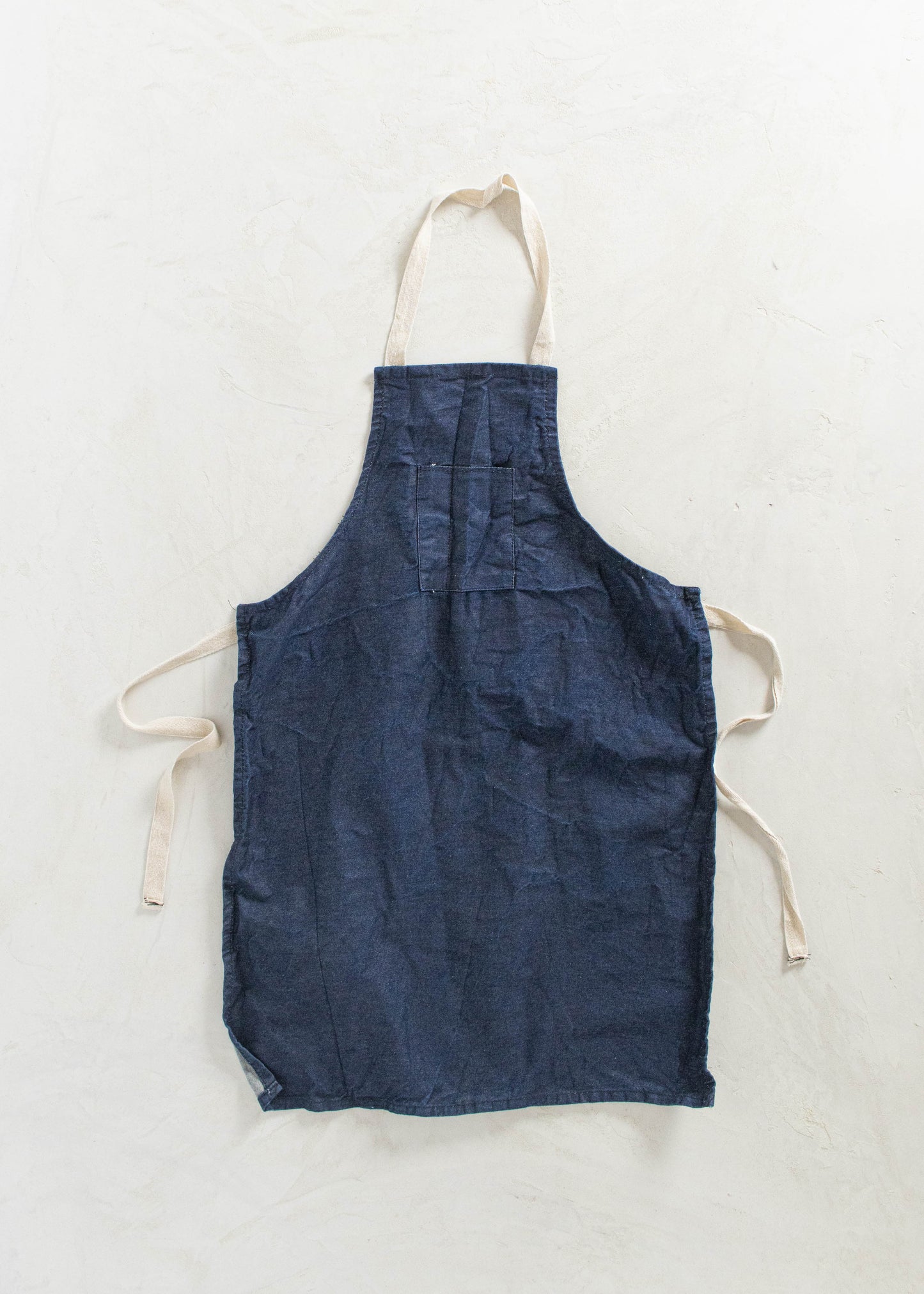 Vintage 1980s Denim Workshop Apron