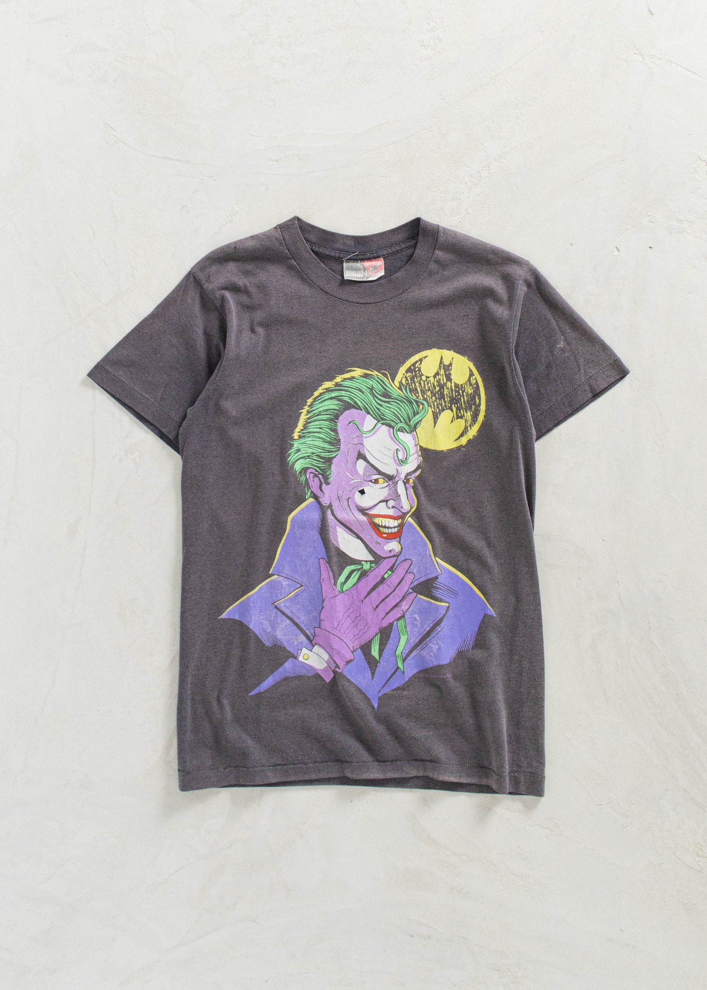 Vintage 1989 DC Comics The Joker T-Shirt Size S/M