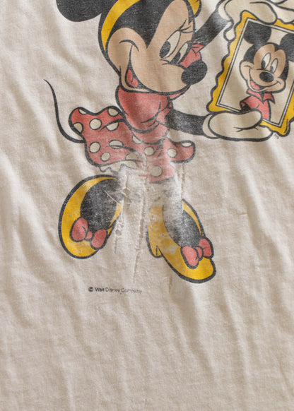 1970s Walt Disney Minnie Mouse T-Shirt Size M/L