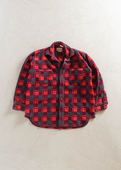 1980s Champion Flannel Button Up Shirt Size M/L