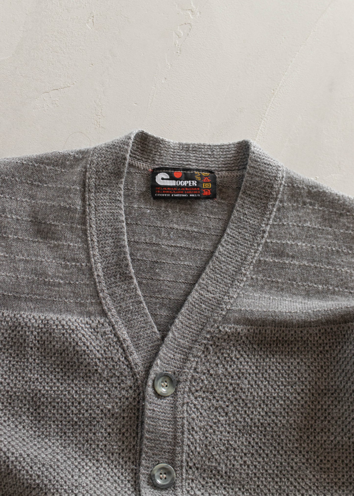 1980s Cooper Knitting Mills Cardigan Size M/L