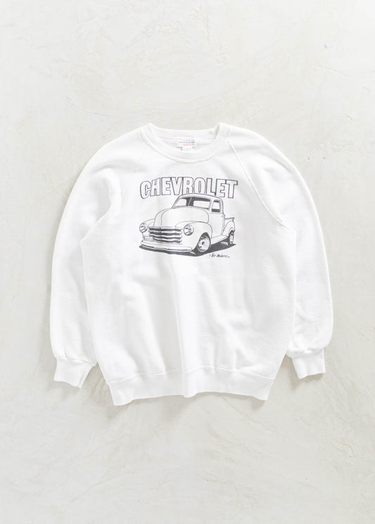 Vintage 1980s Chevrolet Sweatshirt Size L/XL