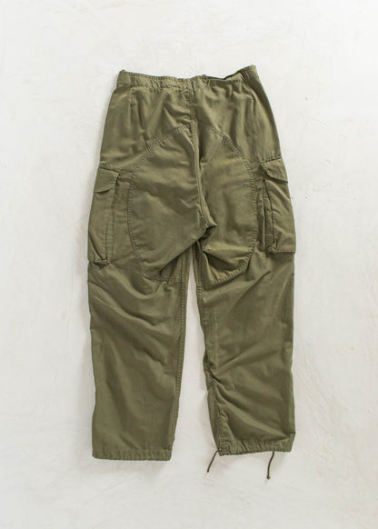 Vintage 1980s Military Wind Cargo Pants Size S/M