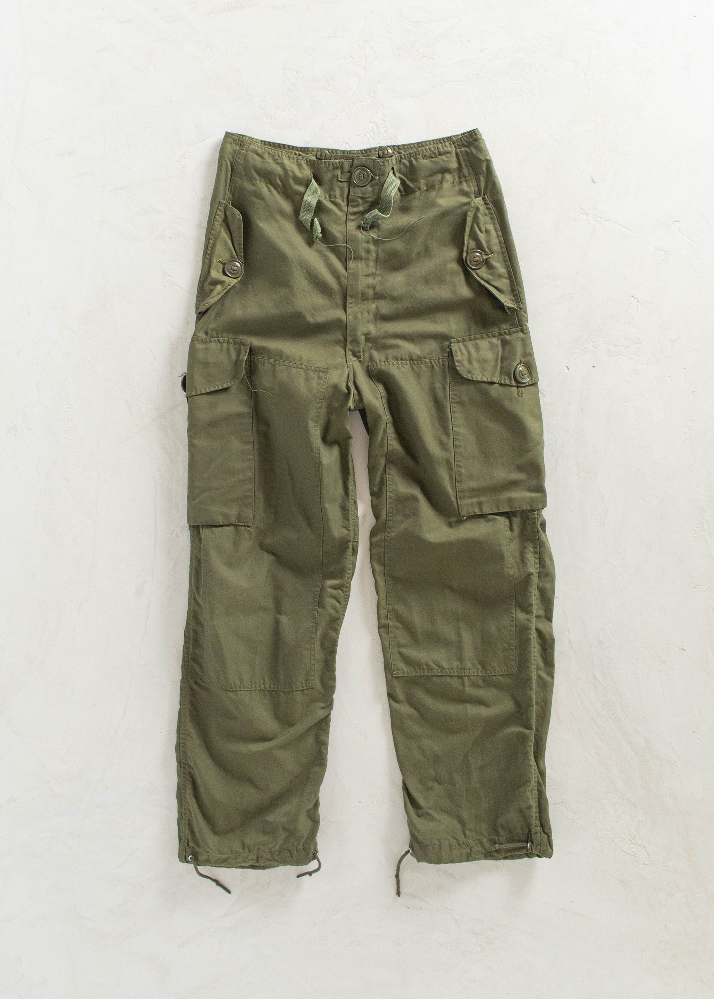 Vintage 1980s Military Wind Cargo Pants Size XS/S