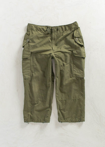 Vintage 1980s Military Wind Cargo Pants Size M/L