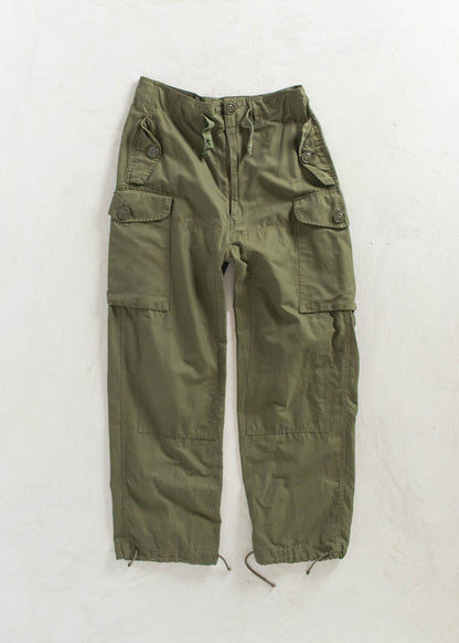 Vintage 1980s Military Wind Cargo Pants Size S/M