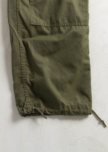 Vintage 1980s Military Wind Cargo Pants Size S/M