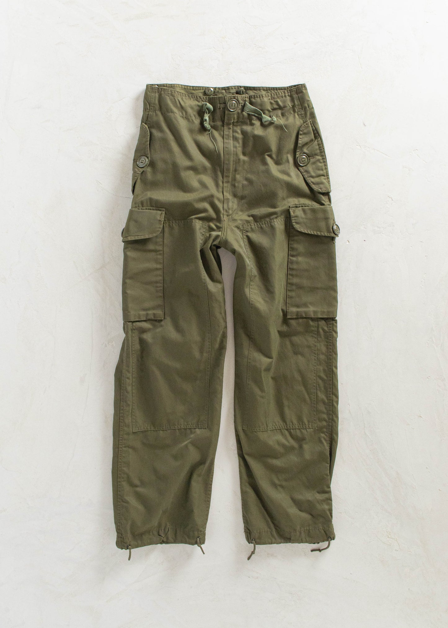 Vintage 1980s Military Wind Cargo Pants Size XS/S