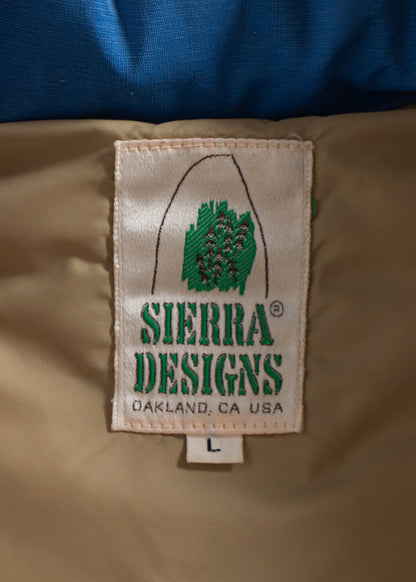 Vintage 1980s Sierra Designs Down Filled Vest Size M/L