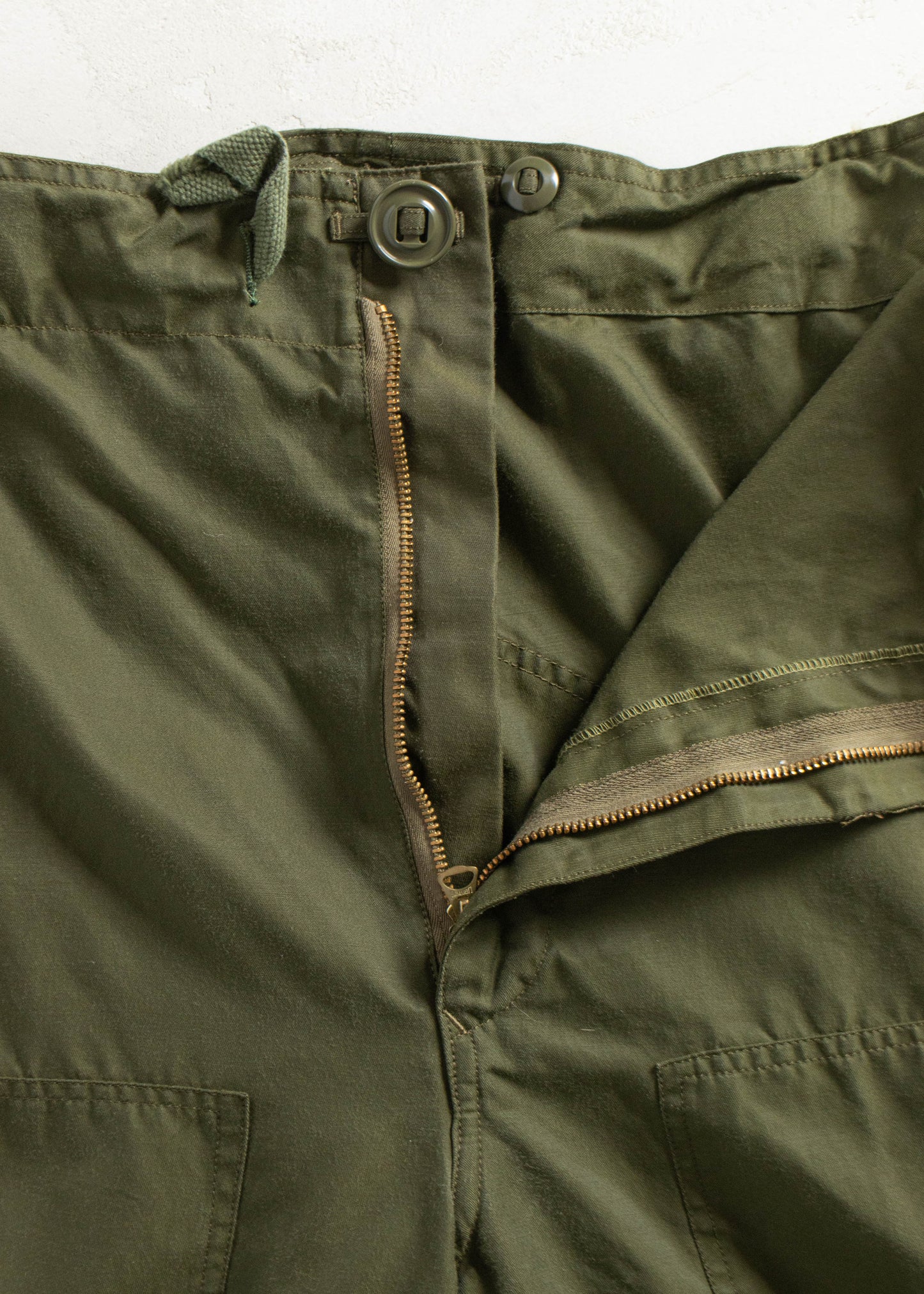 Vintage 1970s Military Wind Cargo Pants Size XL/2XL