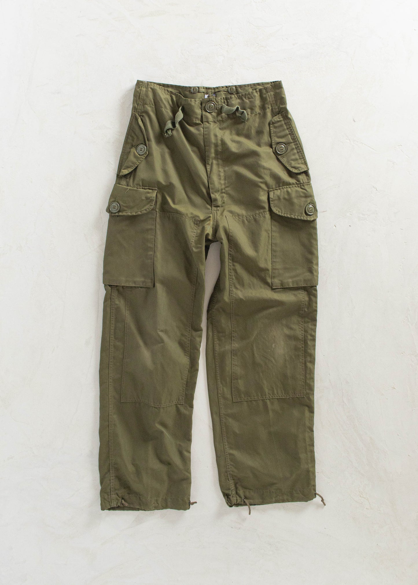 Vintage 1980s Military Wind Cargo Pants Size S/M