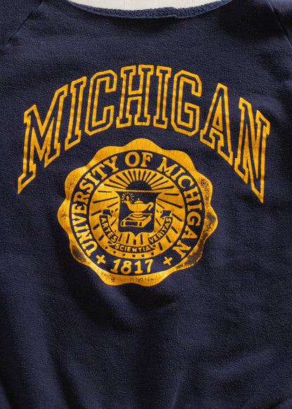 1980s University of Michigan Souvenir Sweatshirt Size S/M