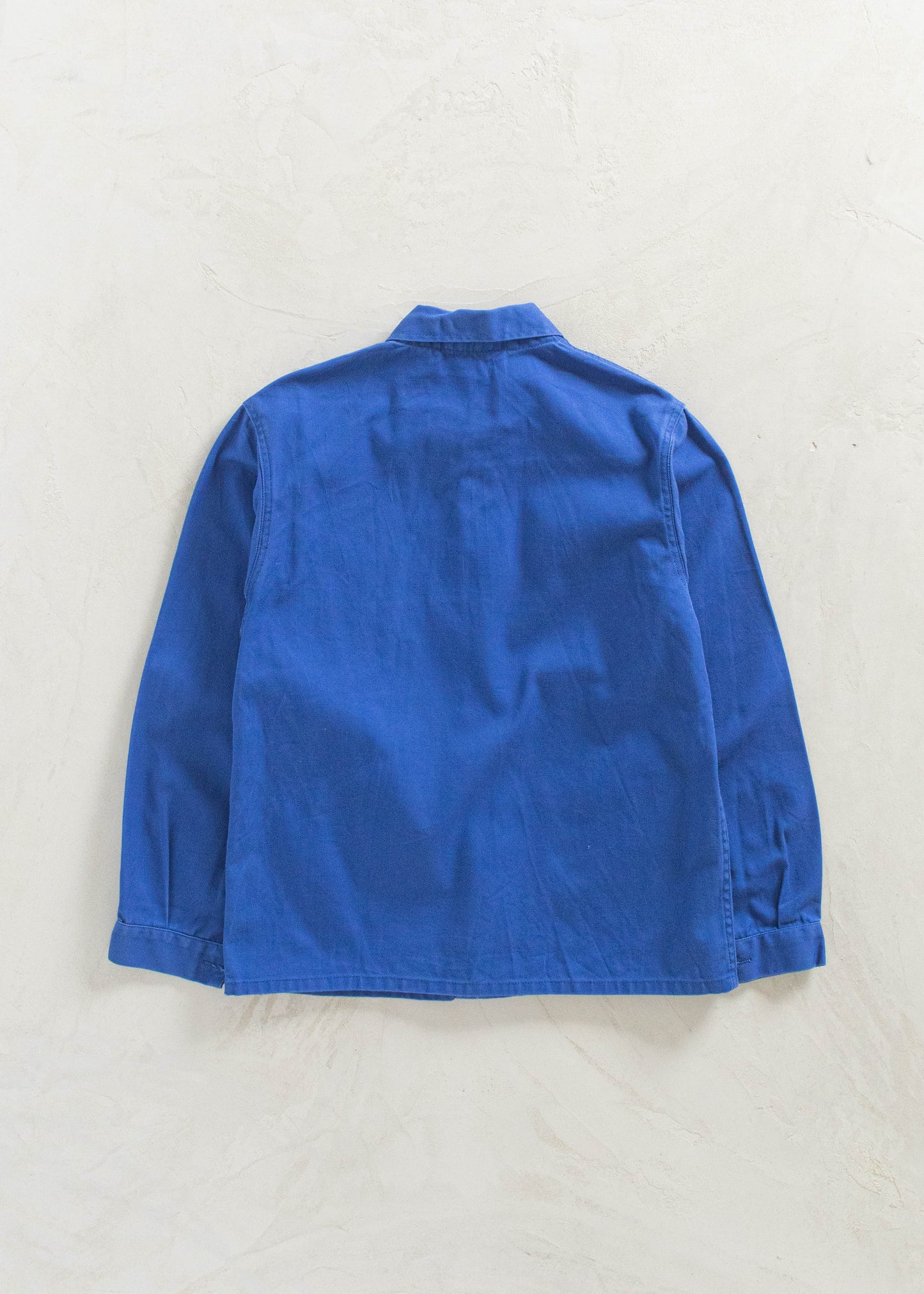 Vintage 1980s Bleu de Travail French Workwear Chore Coat Size S/M