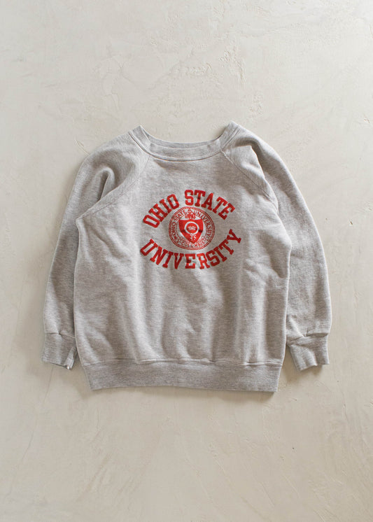 1970s Champion Blue Bar Ohio State University Souvenir Sweatshirt Size M/L