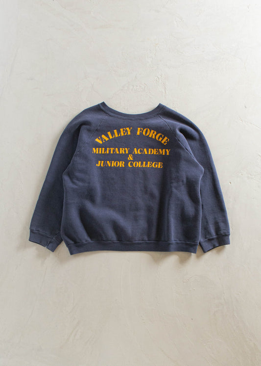 1970s Russell Athletic Valley Forge Military Academy Sweatshirt Size M/L