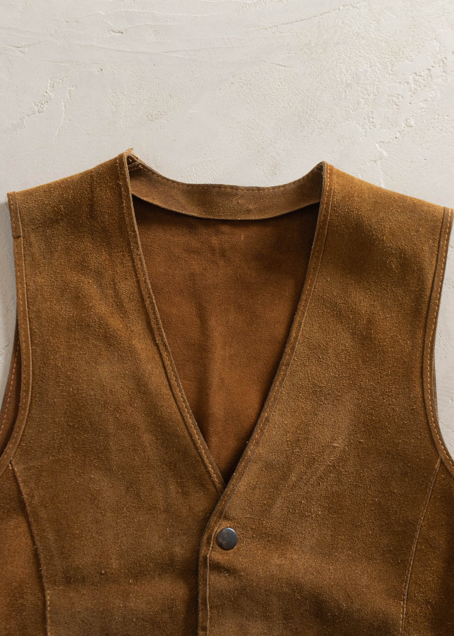 1970s Suede Vest Size XS/S