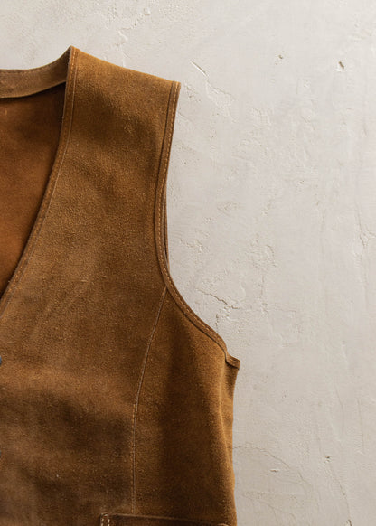 1970s Suede Vest Size XS/S